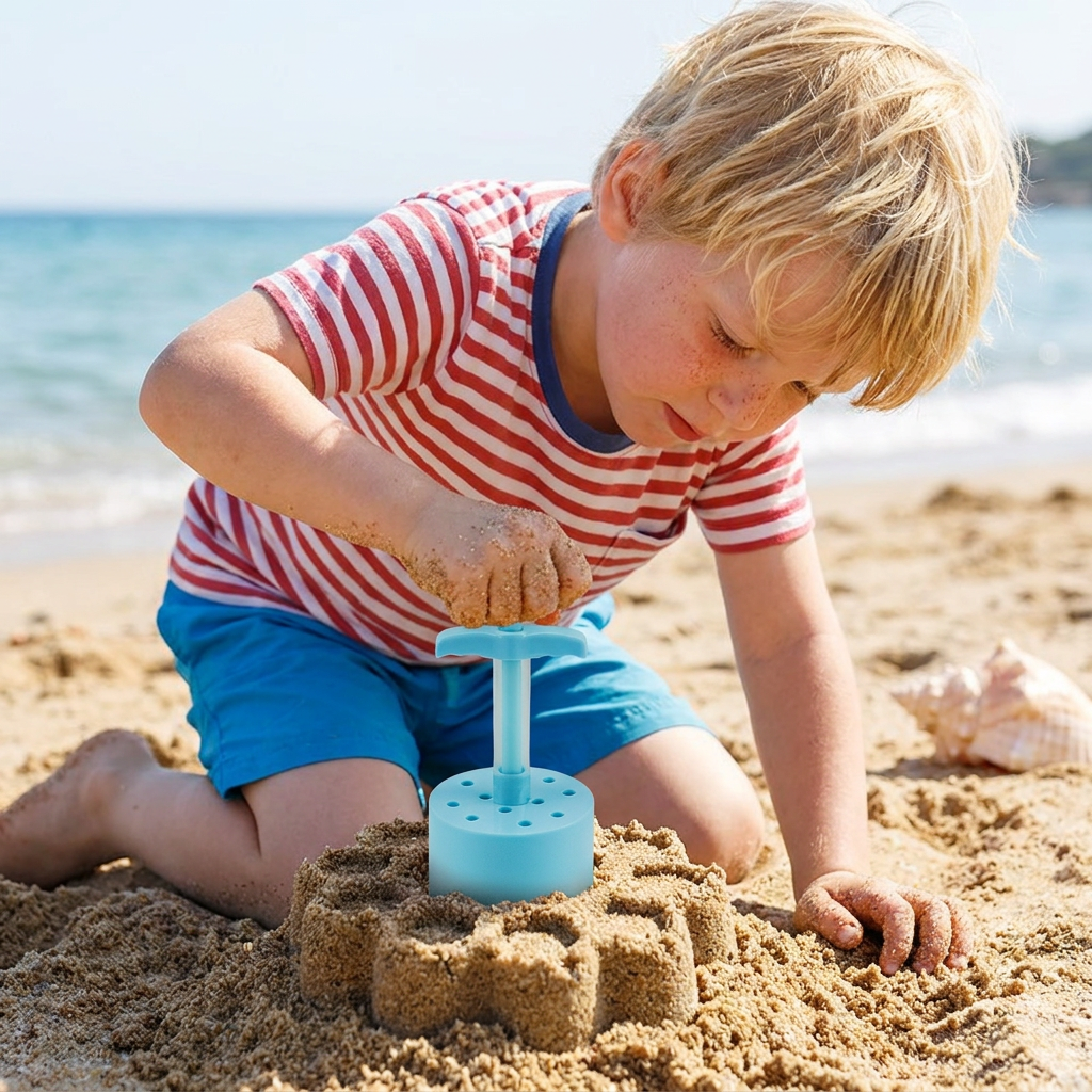 Honeycomb Sand Castle Maker – Sandform För Barn