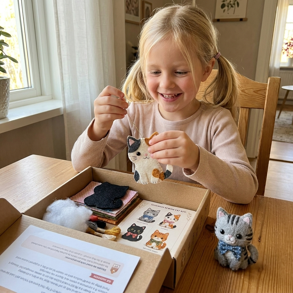DIY-Syset För Plyschfigurer – Skapa Din Egen Söta Figur