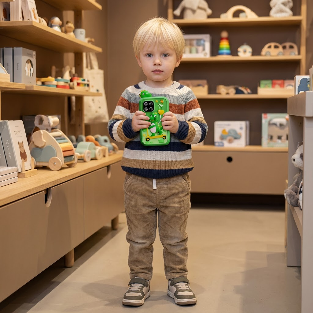 Pedagogisk leksakssmartphone för barn