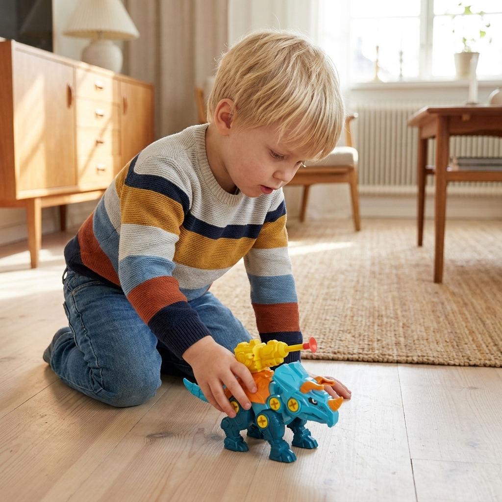 DIY Bygg- och Förvandlingsleksak med Dinosaurieägg