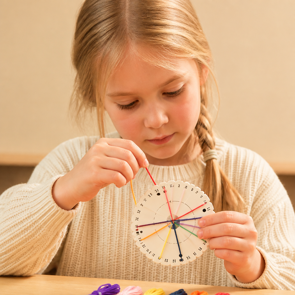 DIY-kumihimoarmbandsset för barn