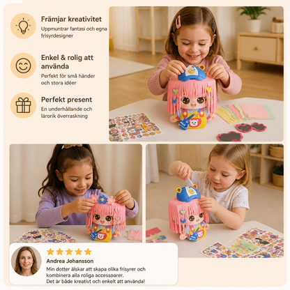 DIY-frisörpysselset för barn
