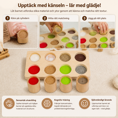 Montessori-känselspel – sensorisk pedagogisk leksak