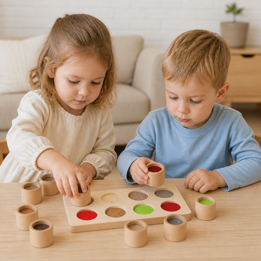 Montessori-känselspel – sensorisk pedagogisk leksak