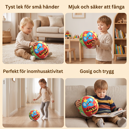 Mjuk och säker tyst inomhusboll för barn