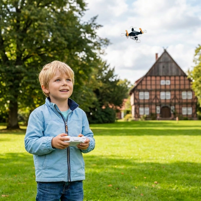 Mini Drönare – Fjärrstyrd Stuntflygare För Barn