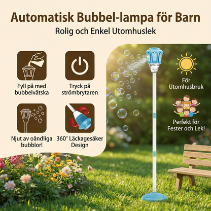 Bubbel-lampa för Barn – Automatisk Bubbel-lampa