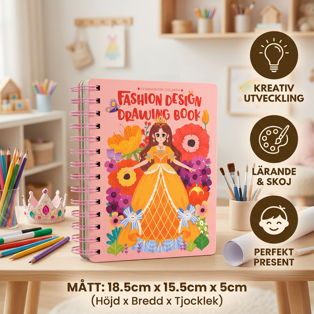 Prinsess målar- och pysselbok