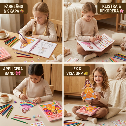 Prinsess målar- och pysselbok