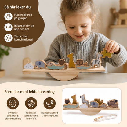 Montessori Gungbräda i Trä