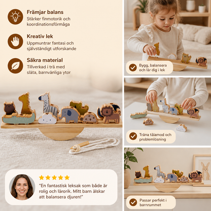 Montessori Gungbräda i Trä