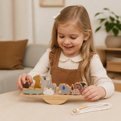 Montessori Gungbräda i Trä