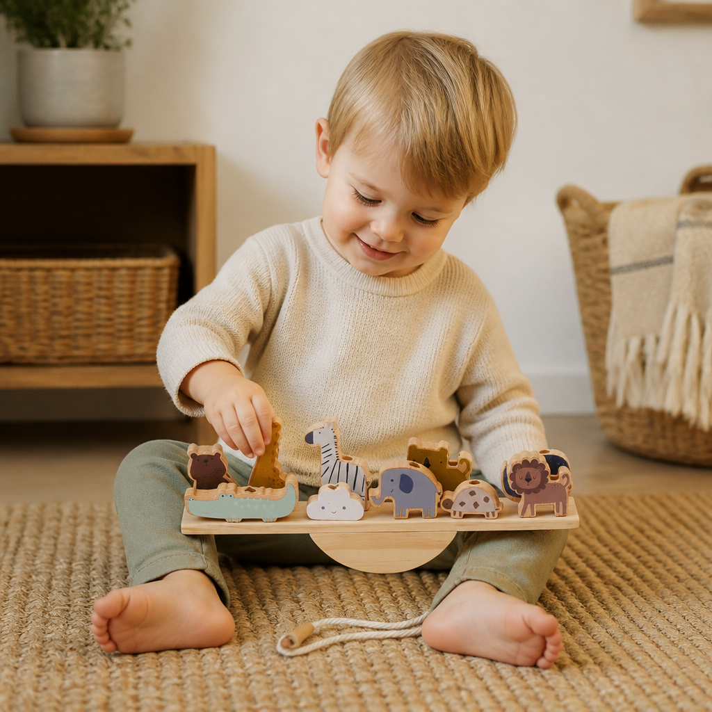 Montessori Gungbräda i Trä