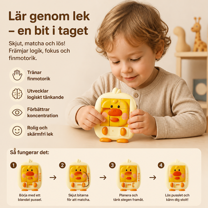 Pedagogiskt Djur-Skjutpusselspel