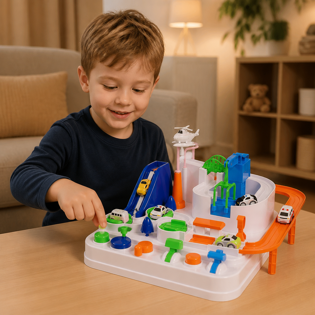 Färdighetsspel med Bilar