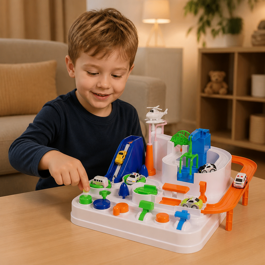 Färdighetsspel med Bilar