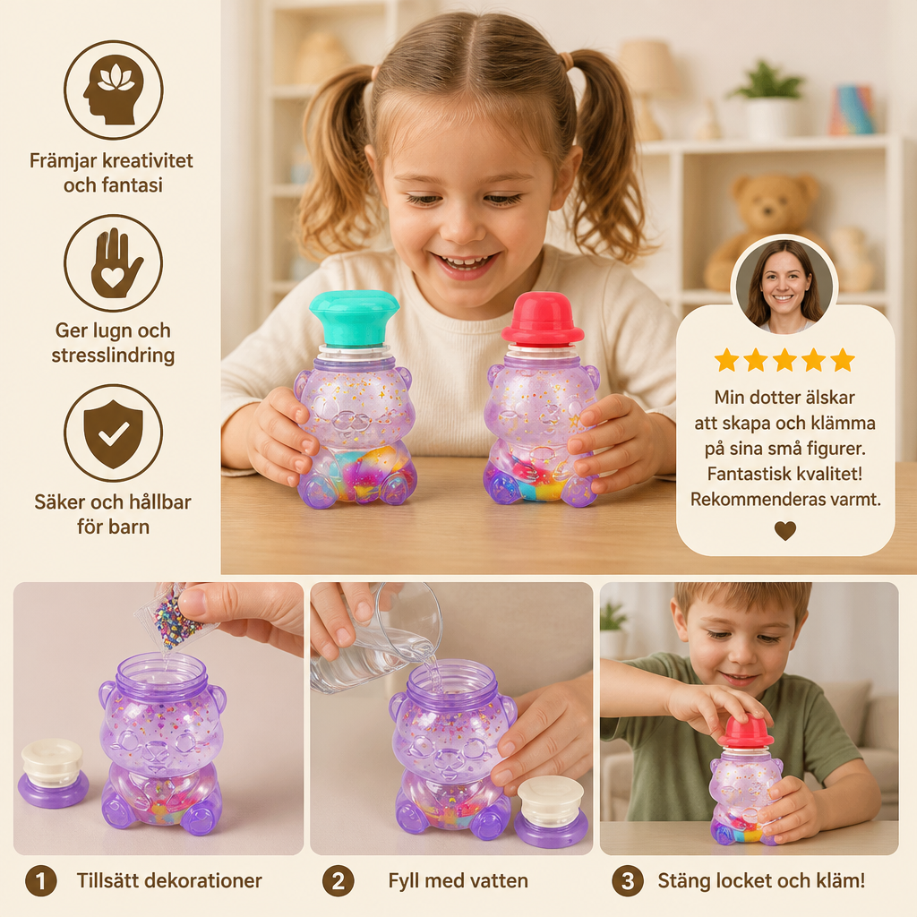 DIY-Pysselset För Att Skapa Stresslindrande Kreativa Squishies