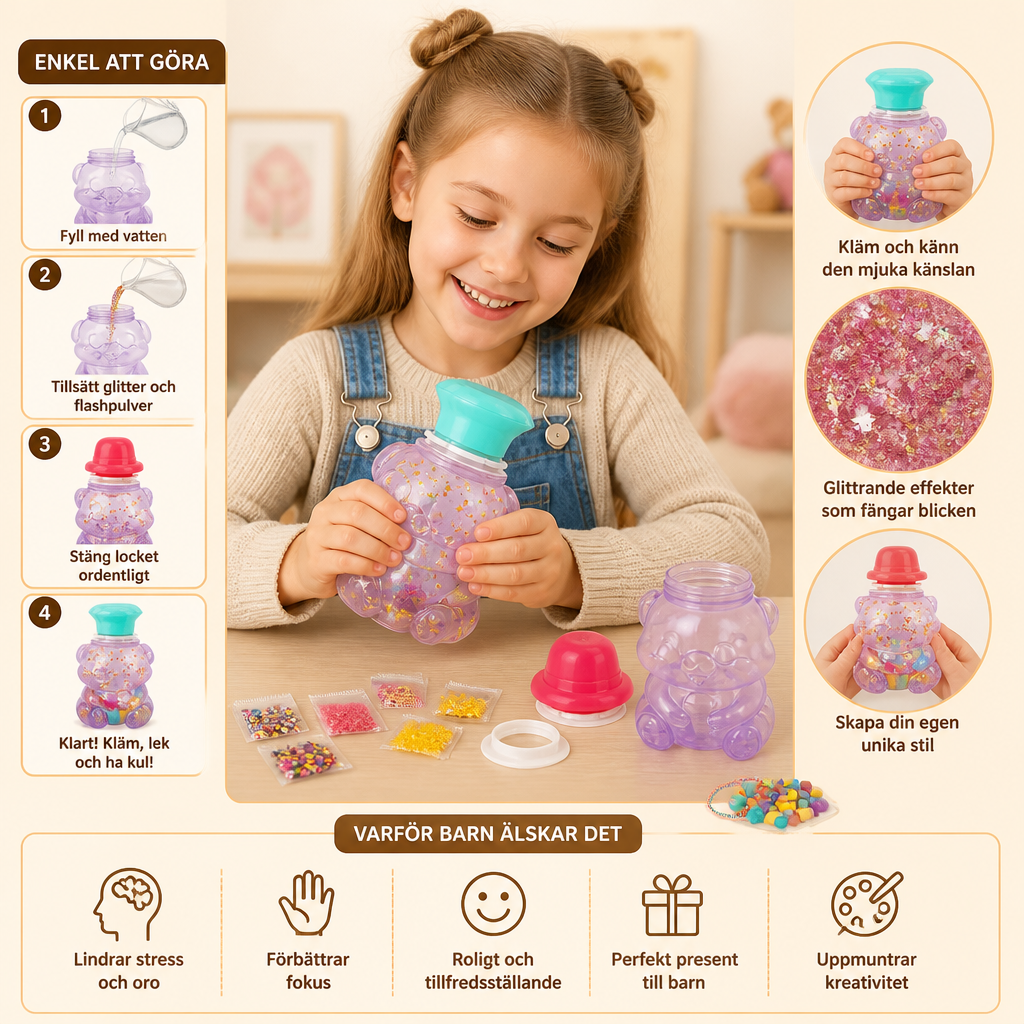 DIY-Pysselset För Att Skapa Stresslindrande Kreativa Squishies
