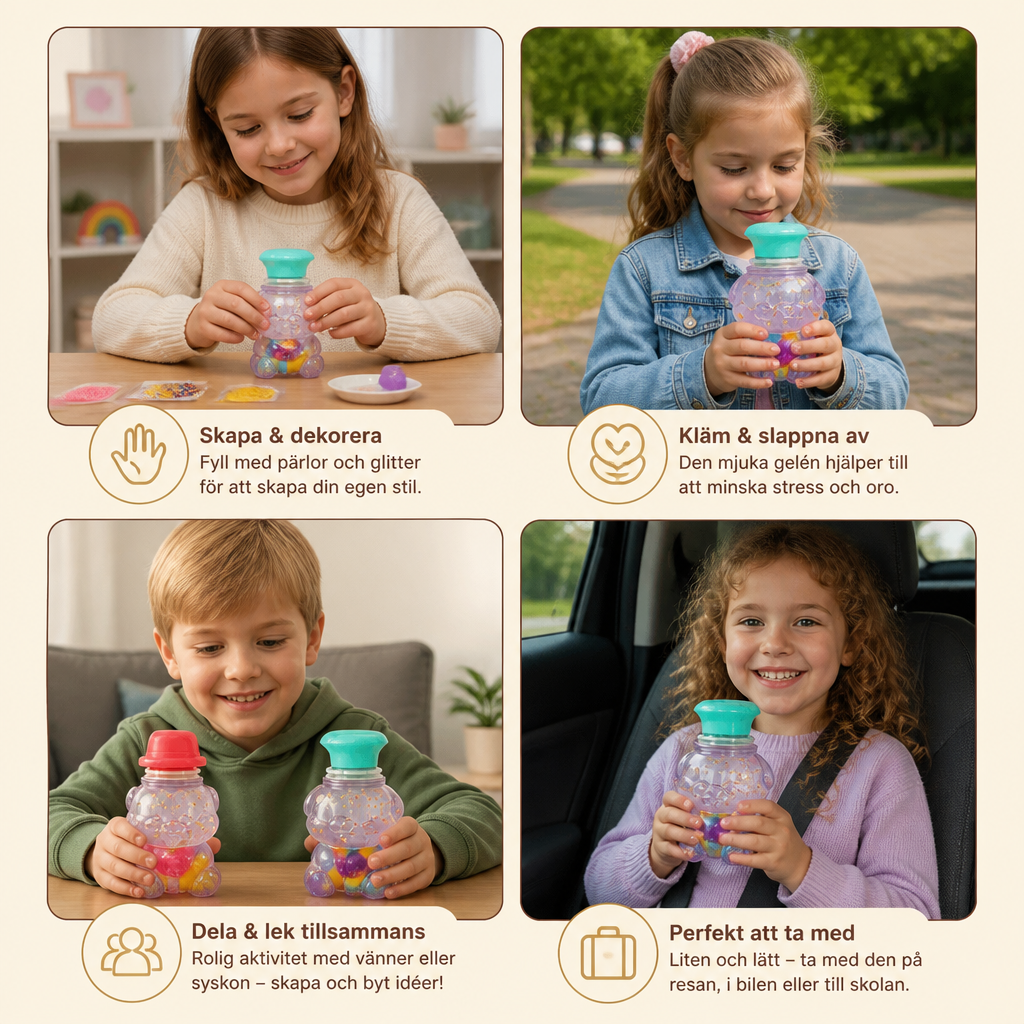 DIY-Pysselset För Att Skapa Stresslindrande Kreativa Squishies