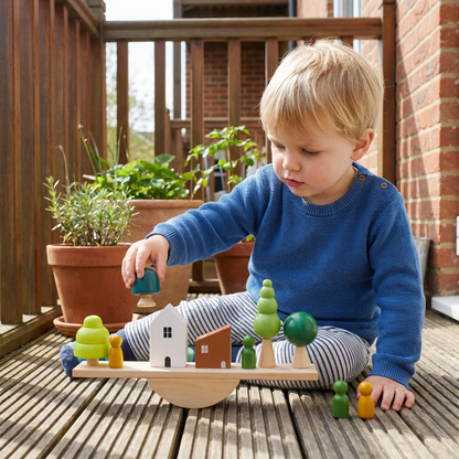 Montessori Gungbräda i Trä
