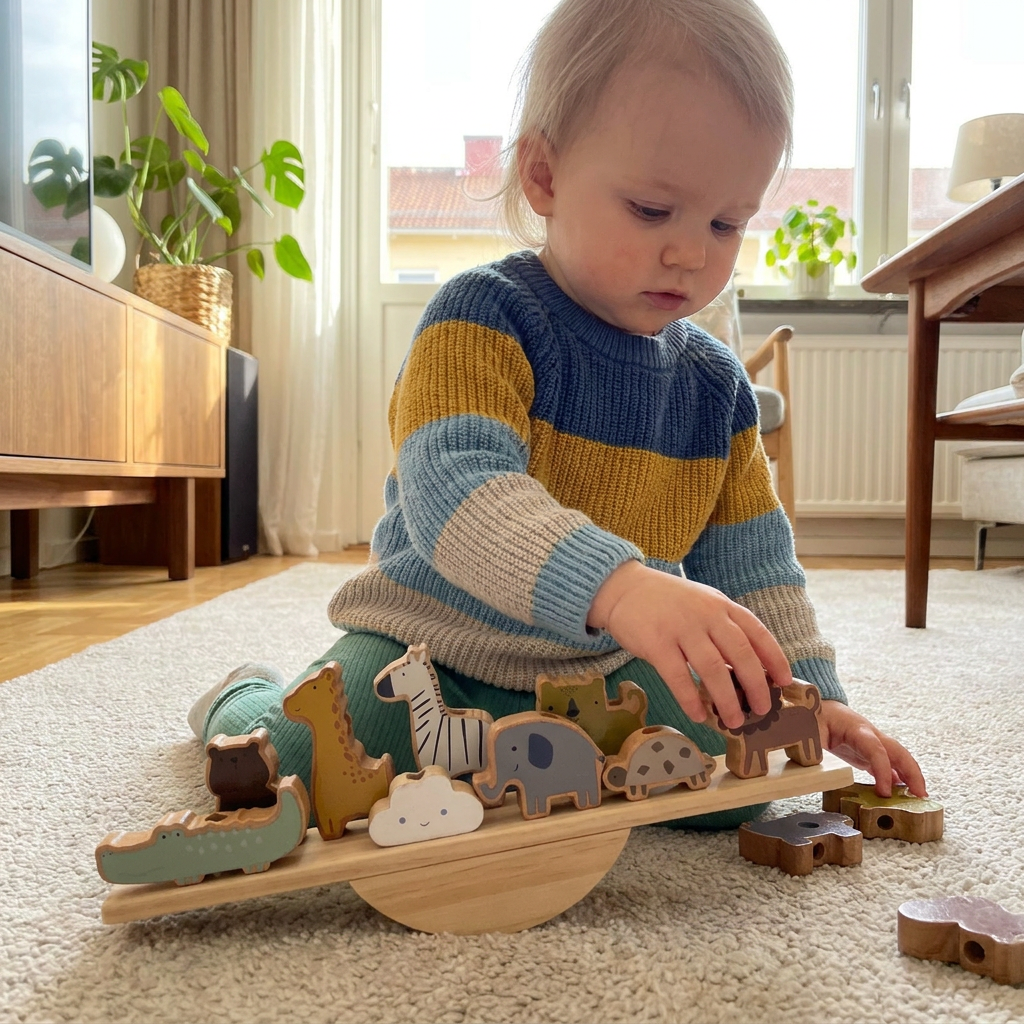 Montessori Gungbräda i Trä