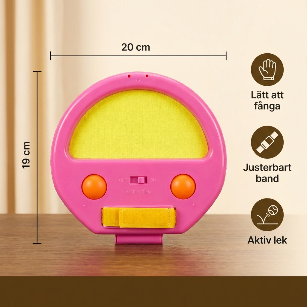 Roligt fånga-bollen-spel