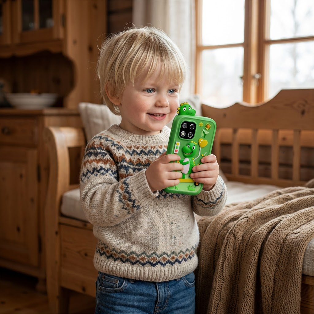 Pedagogisk leksakssmartphone för barn