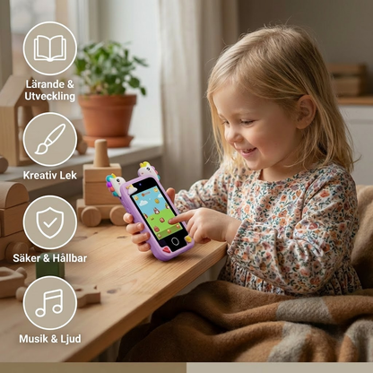 Pedagogisk leksakssmartphone för barn