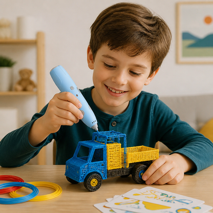 3D-Pennset Med Låg Temperatur För Barn – Säkert DIY-STEM-Ritset