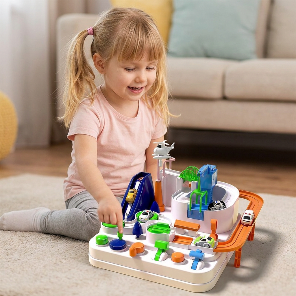 Färdighetsspel med Bilar