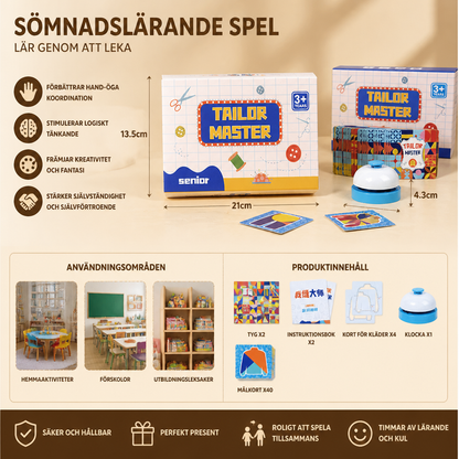 Tailor Master Träspel För Formmatchning