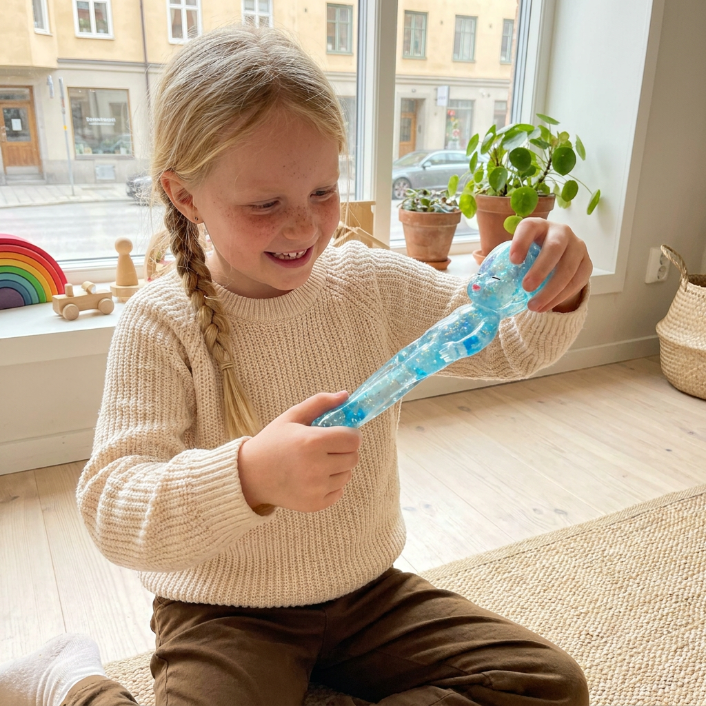 Lugnande Anti-Stress Klämleksak För Bebisar