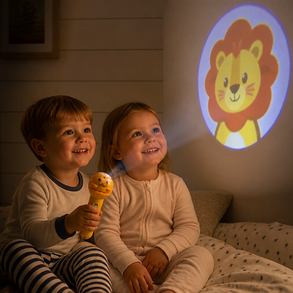 Barnficklampa Med Godnattsagoprojektion