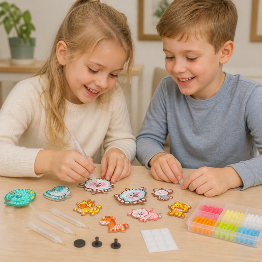 DIY Pysselset Med Pärlklistermärken För Barn