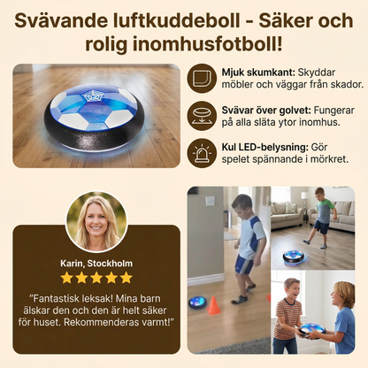 Svävande luftkuddeboll