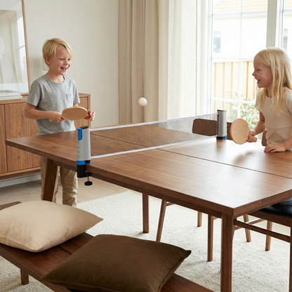 Anpassningsbart bordtennisset – Passar alla bord