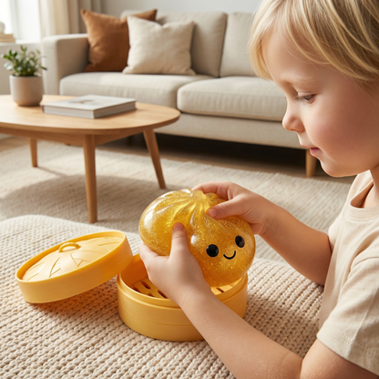 Squishy Fidget Lektoy – Kawaii Stresslindrande Squeeze Ball