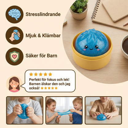 Squishy Fidget Lektoy – Kawaii Stresslindrande Squeeze Ball