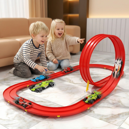 Flexibelt användbart racerbane-set