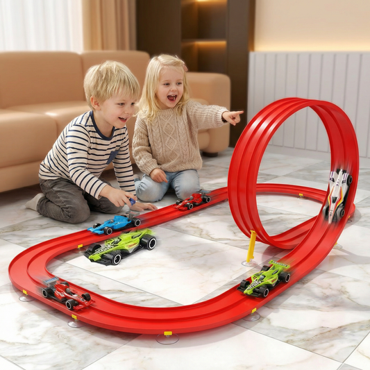 Flexibelt användbart racerbane-set