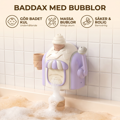 Ismaskin Baby Badsleksak med Bubbles