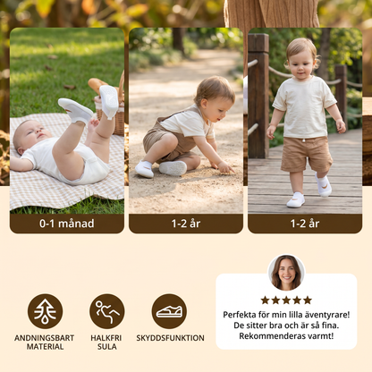 Sommar Babyskor med Halkfri Sula och Andningsbart Material