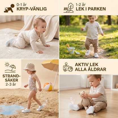 Sommar Babyskor med Halkfri Sula och Andningsbart Material