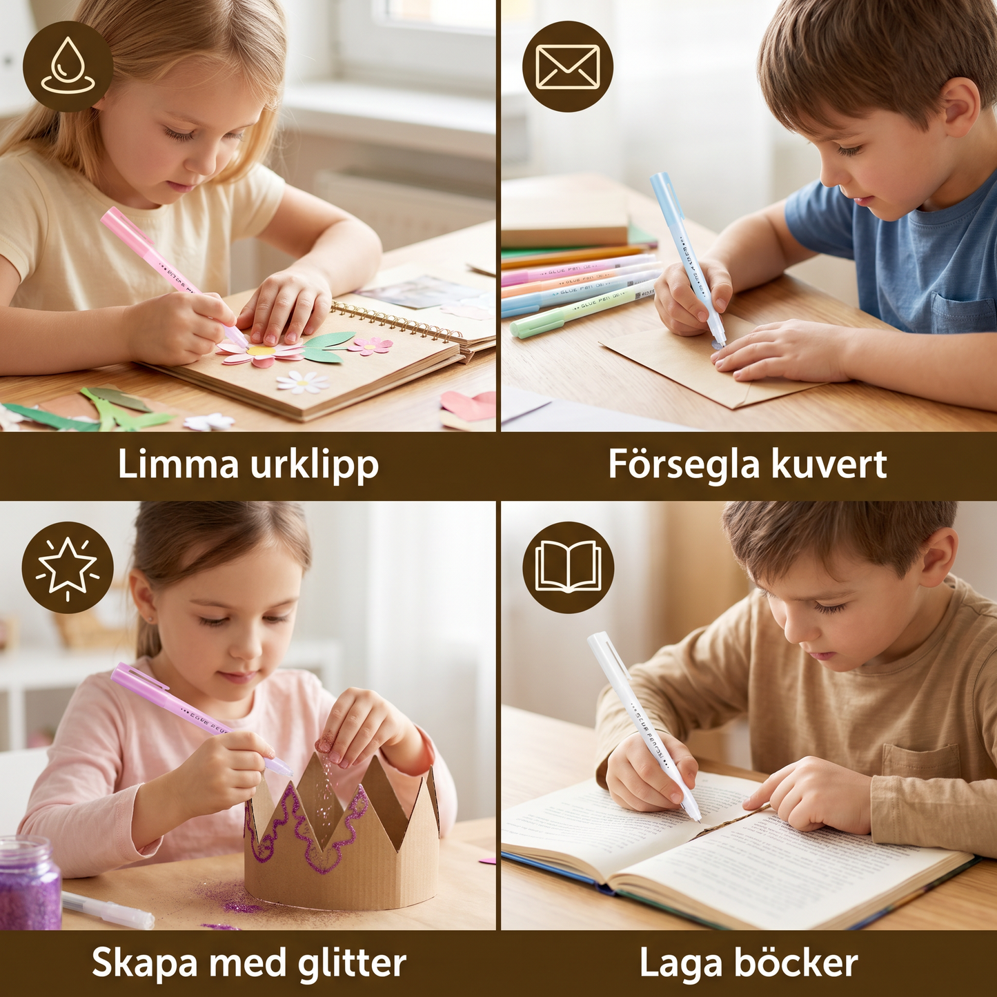 Precisionsnabbtorkande Limpenna