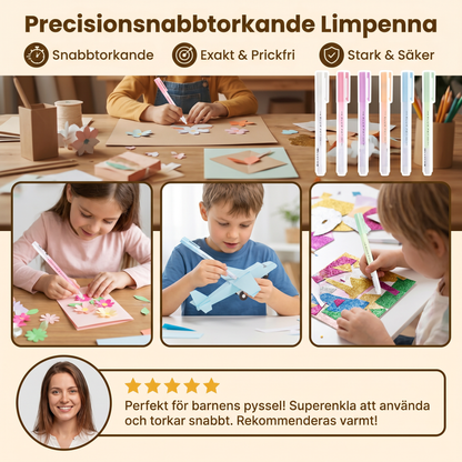 Precisionsnabbtorkande Limpenna