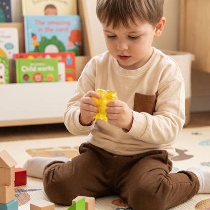 Cube Squishy Stressboll – Mjuk Gel-Fidgetleksak För Sinnena