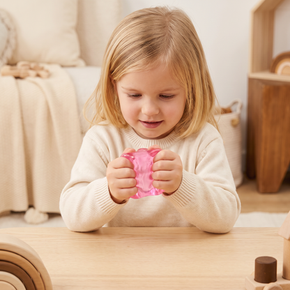 Cube Squishy Stressboll – Mjuk Gel-Fidgetleksak För Sinnena