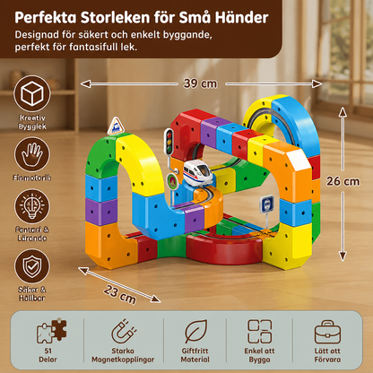 Magisk Kublika Spårleksak För Barn