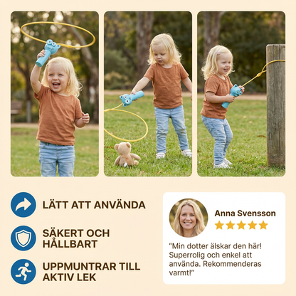 Kattformad Lasso Leksak för Barn – Spinnande Repkastare Rolig