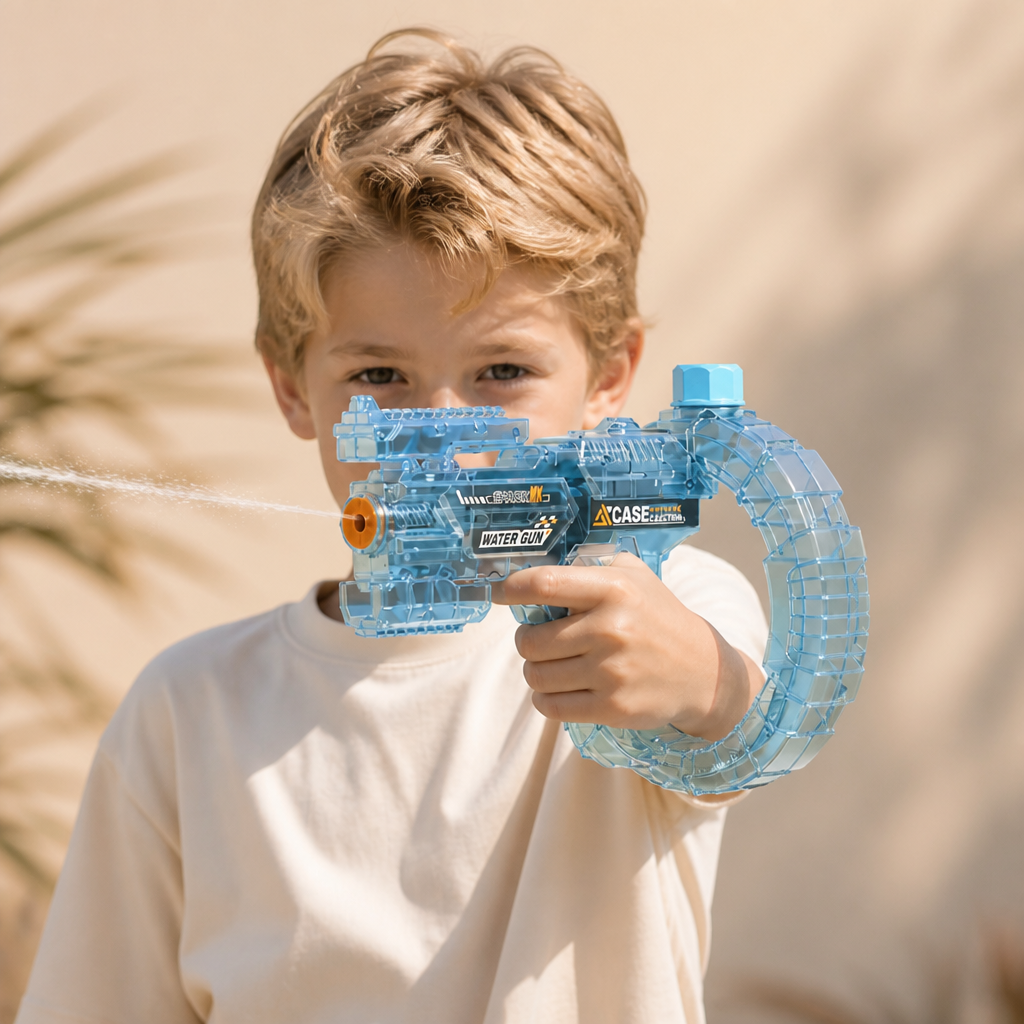 Elektrisk Space Vattenpistol med Okrågel Tank